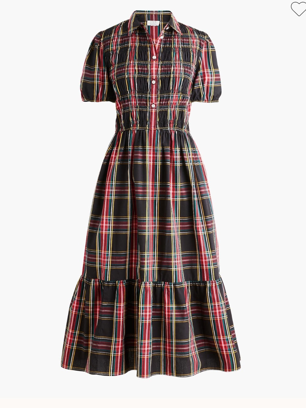 Beautiful JCrew Holiday Midi Dress